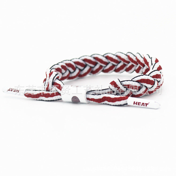 Star Shoelace Braided James Curry Kobe Durant Bracelets