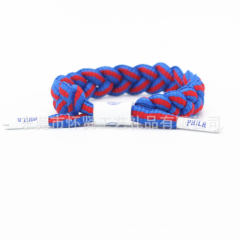 Star Shoelace Braided James Curry Kobe Durant Bracelets