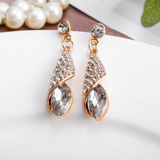 Fashion Korean Style Full Diamond Water Rings
