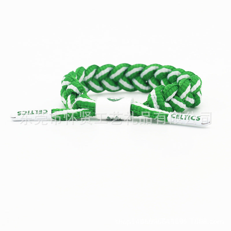 Star Shoelace Braided James Curry Kobe Durant Bracelets