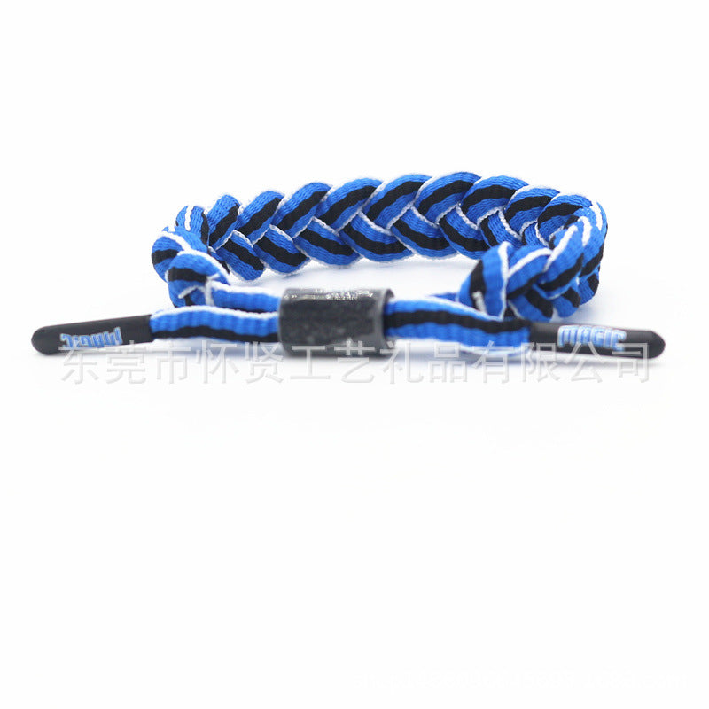 Star Shoelace Braided James Curry Kobe Durant Bracelets