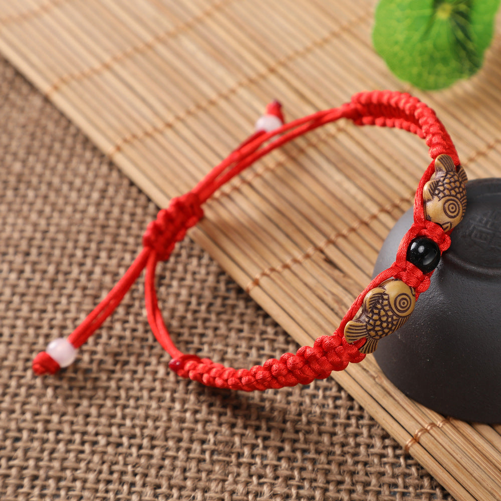 Pisces Red Rope Dragon Boat Festival Bracelets