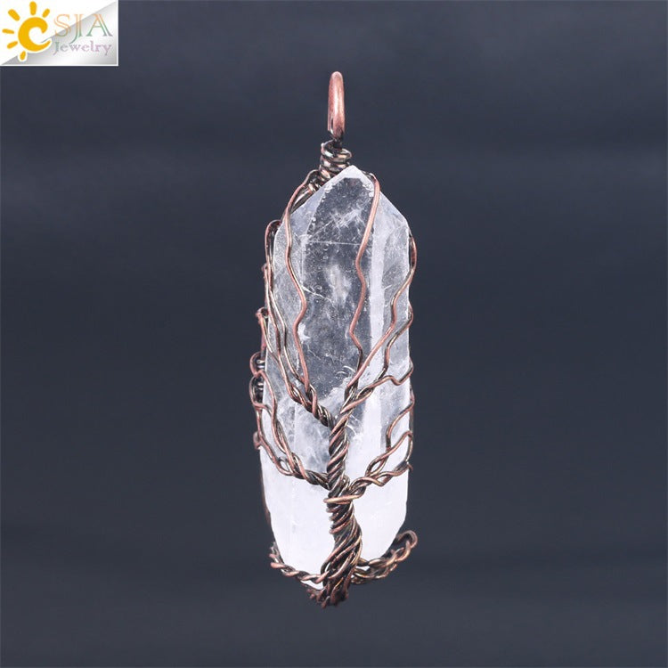 Women's White Crystal Fashion Amorphous Accessories Random Pendants