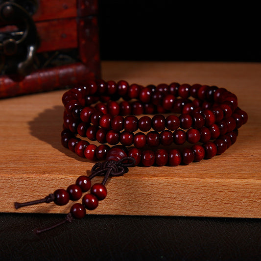 Beads Ebony Chinese Knot Wooden Prayer Bracelets