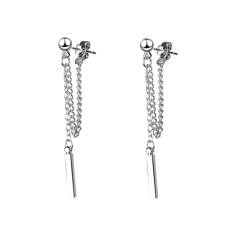 Women's Long Chain Tassel Elegant Personality Punk Style Trendy Cold Earrings