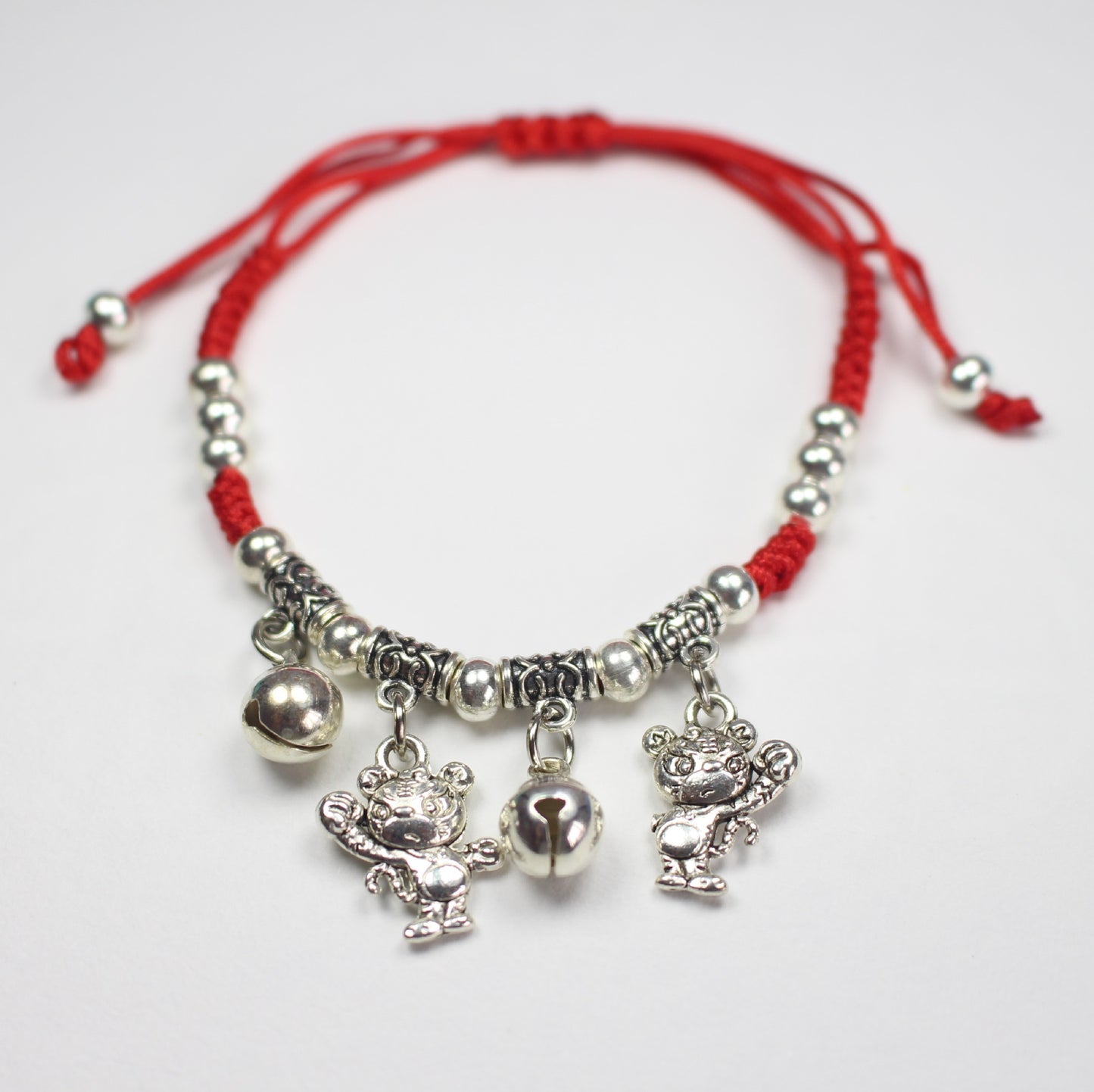 Woven Zodiac Red Rope Life Bell Bracelets