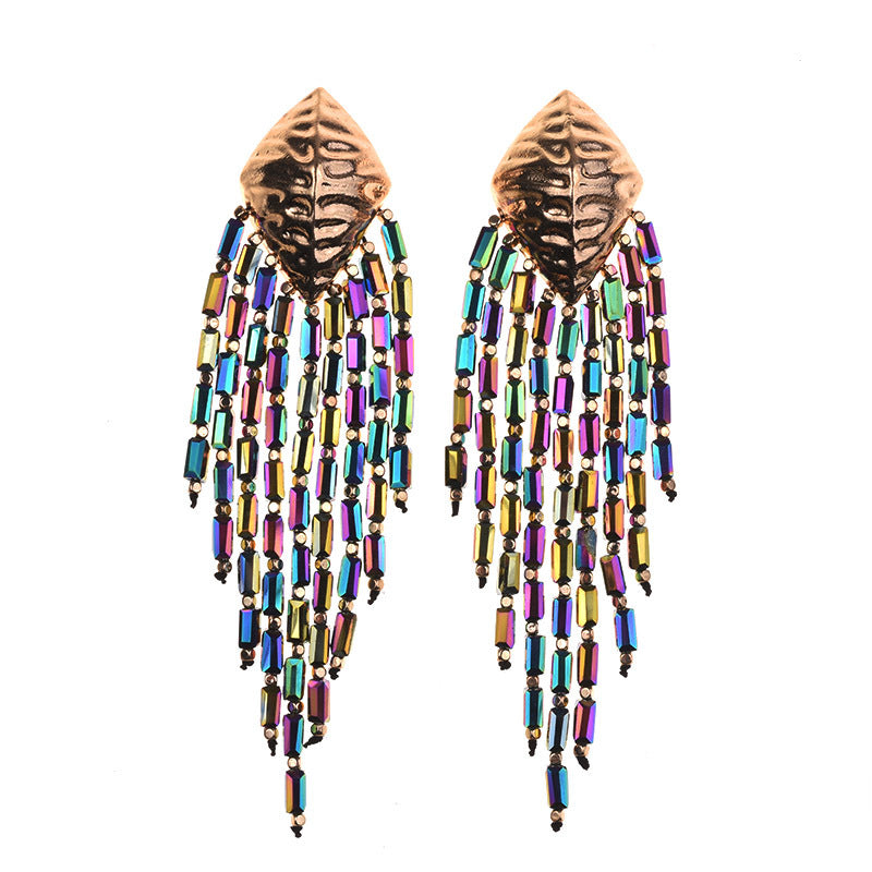 Graceful Innovative Glamorous Alloy Rhinestone Overseas Earrings