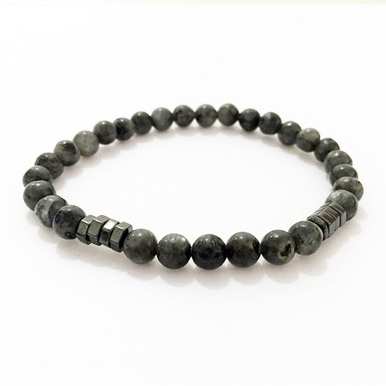 Men's Geometry Pattern Simple Classic Stone Beads Bracelets