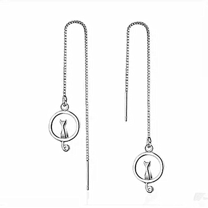 Long Fringed Thread Super Cute Temperamental Ear Line