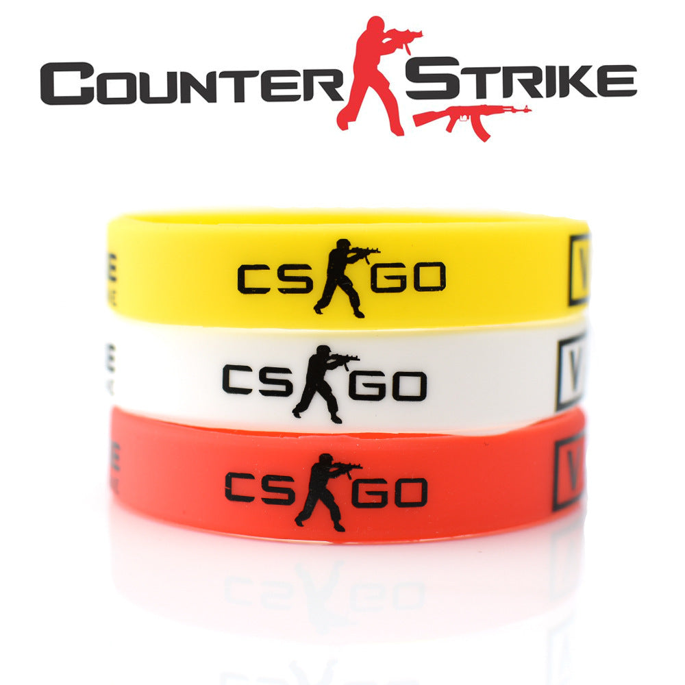 Elite Global Offensive Silicone Anime Game Bracelet