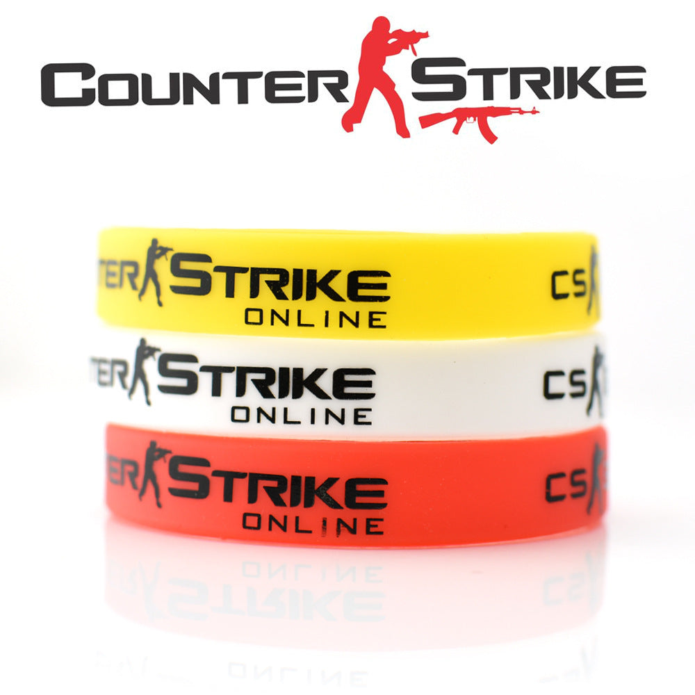 Elite Global Offensive Silicone Anime Game Bracelet