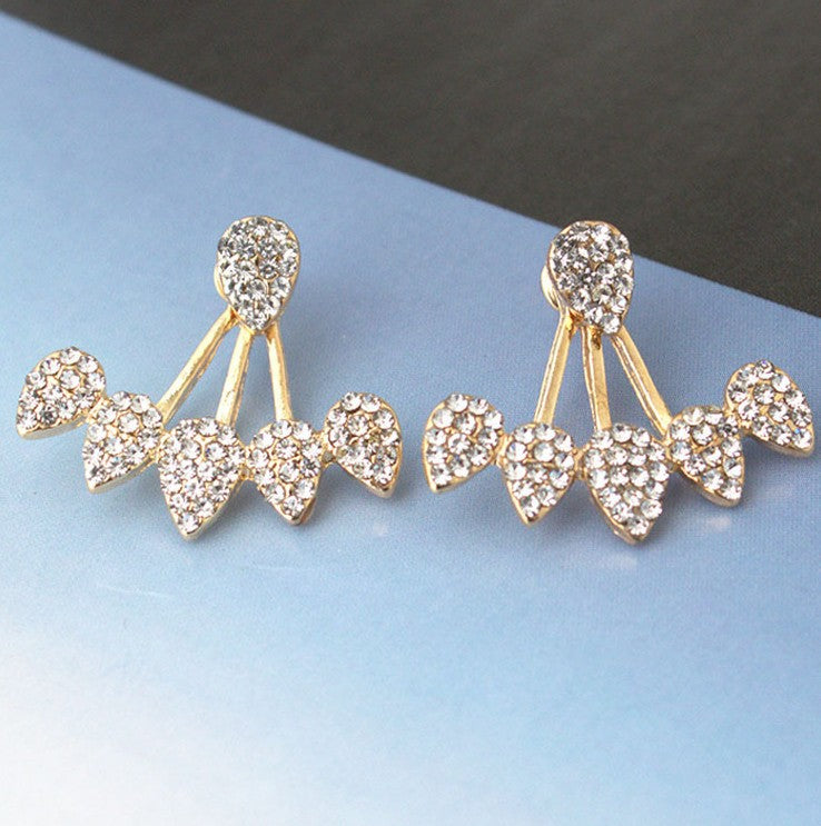 Popular Alloy Minimalist Geometric Drill Split Rings