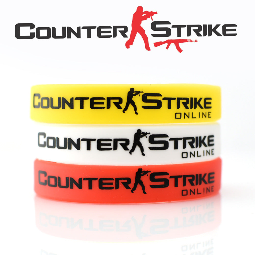 Elite Global Offensive Silicone Anime Game Bracelet