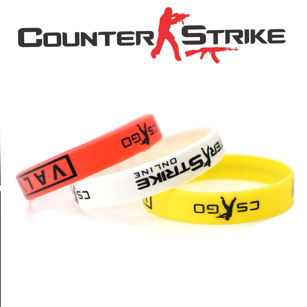 Elite Global Offensive Silicone Anime Game Bracelet