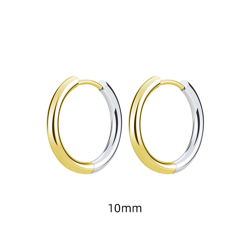 Luxury Minority High-grade Electroplating Temperament Gradient Earrings