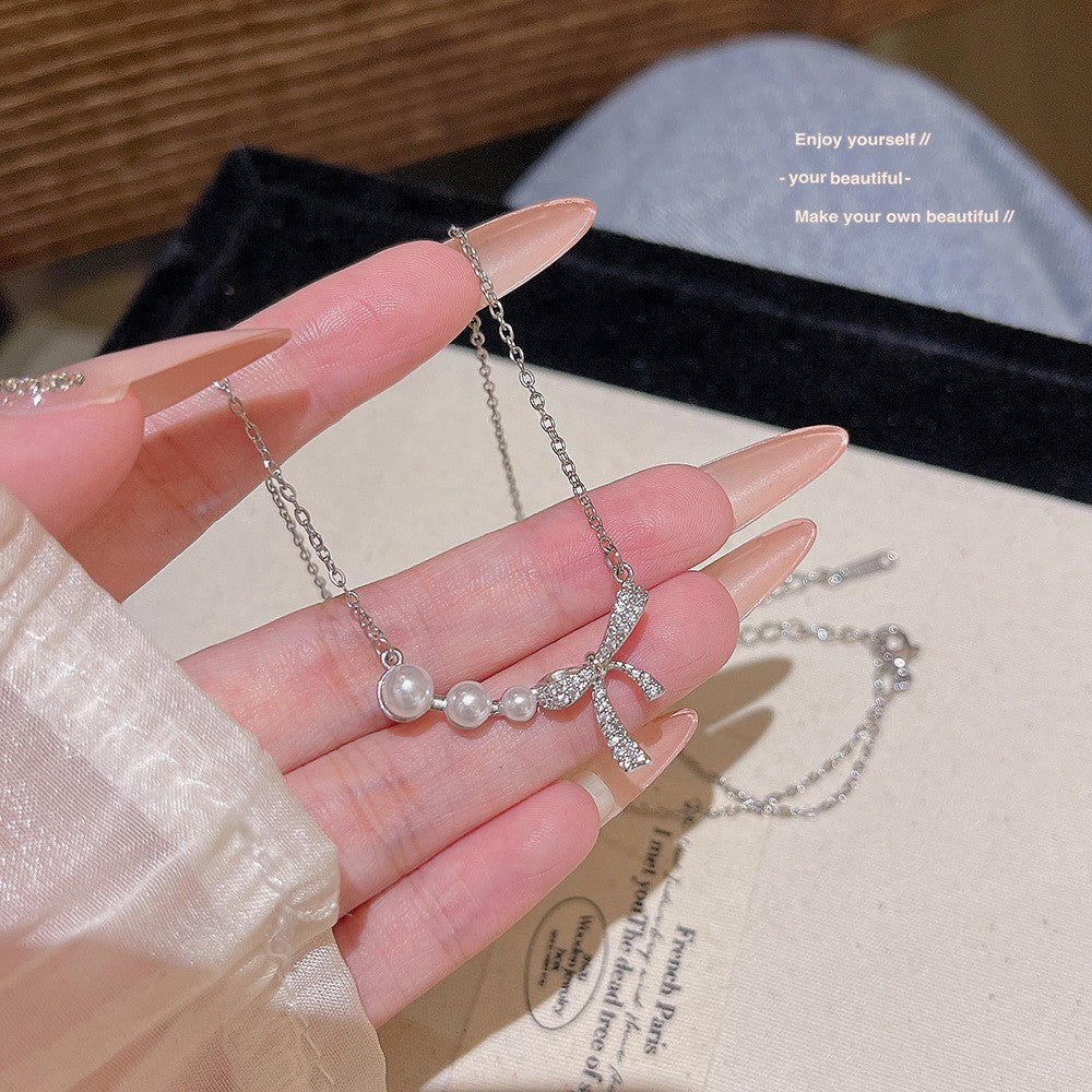 Stainless Steel Copper Opal Ginkgo Leaf Clavicle Day Gift For Necklace