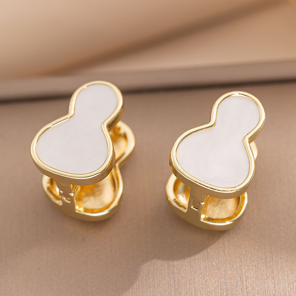 Simple Classic All Match Fashion Zircon Earrings