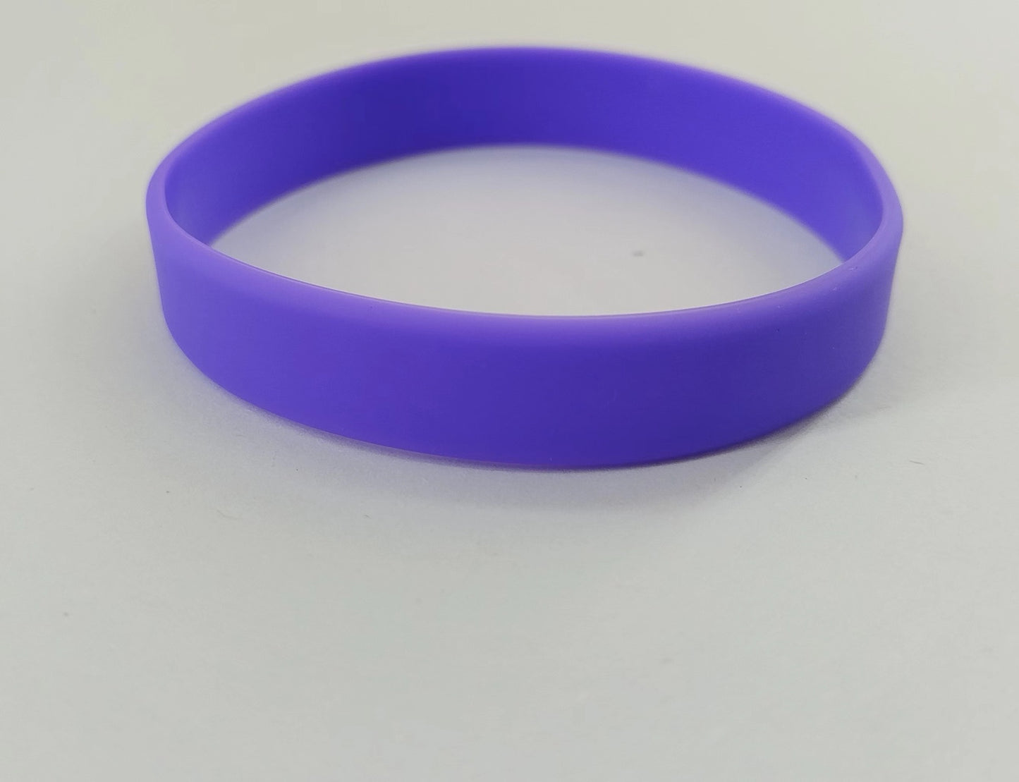 Silicone Solid Color Thermography Personality Lettering Laser Rubber Bracelets
