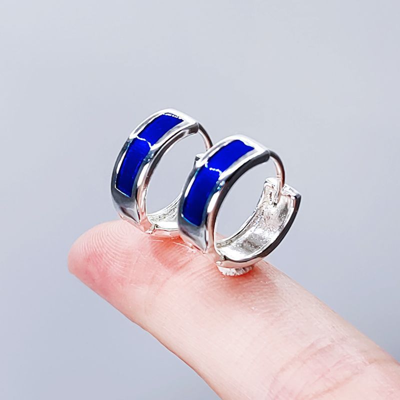 Men's Trendy Ruffle Handsome Stylish Flow Personality Design Niche High-grade Cold Earrings