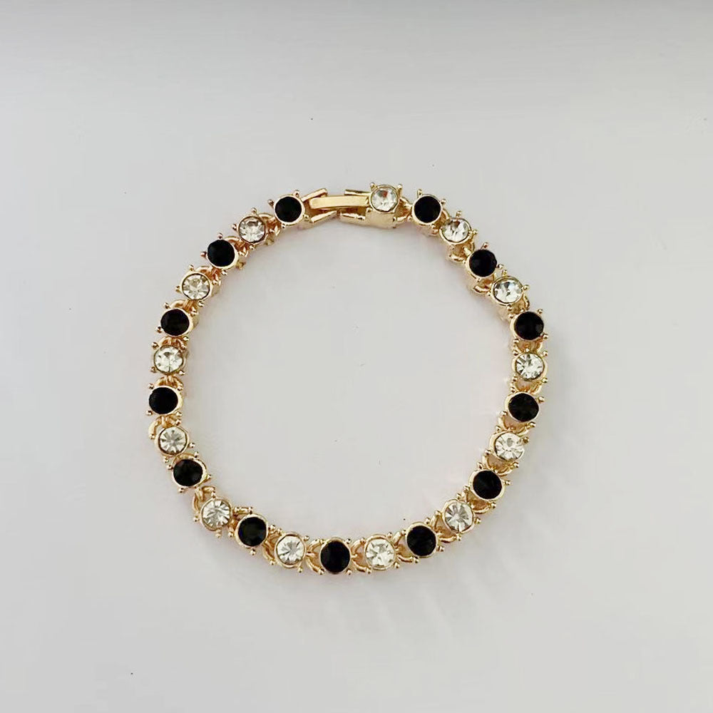 Women's Style Simple Color Diamond Light Luxury Bracelet