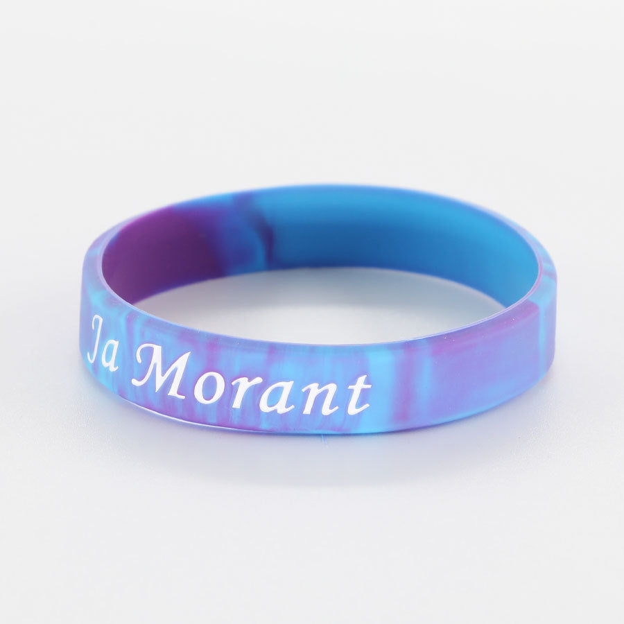 Star Concave Thickened Silicone Kobe James Basketball Bracelet