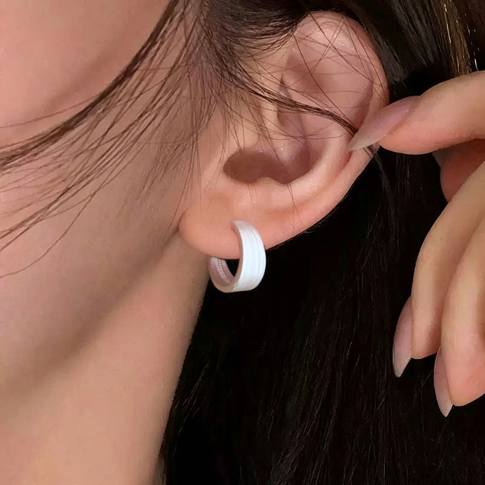 Women's Luxury High-grade Matte Collection Niche Elegant Earrings