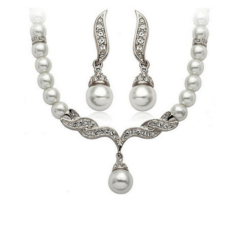 Women's Suite Splendid Diamond Geometric Crystal Flowers Jewelry Set