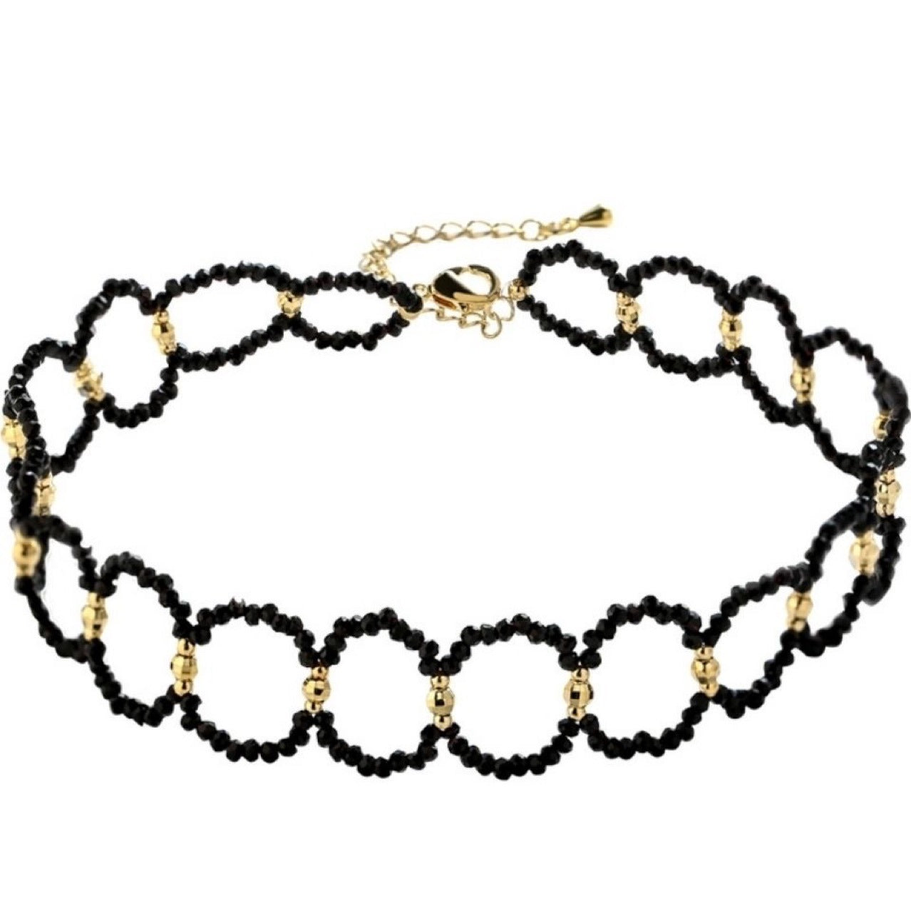 Black Clavicle Female Niche Design Collar Necklace
