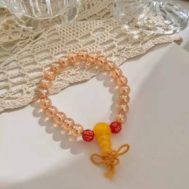 Scratch Micro Glass Bead Beads High-grade Bracelet