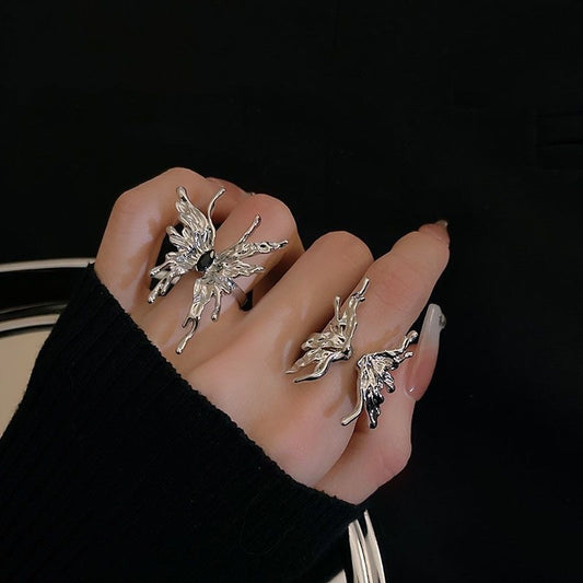 Style Niche Advanced Sweet Mouth Index Finger Female Design Ring