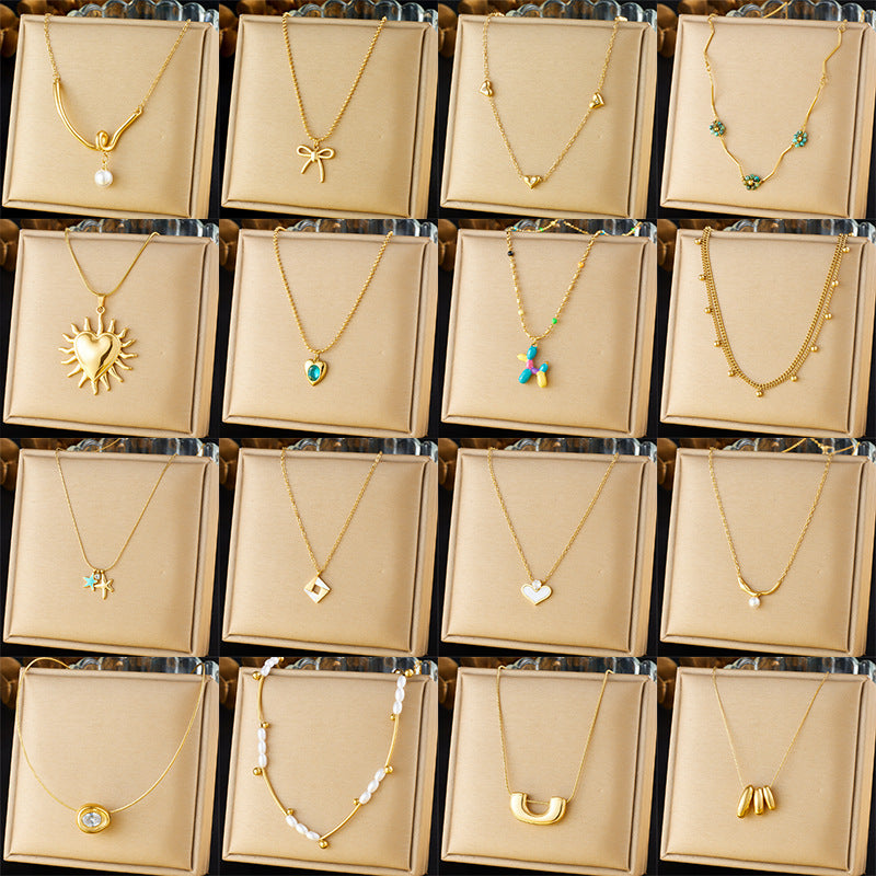 Design Clavicle Chain Light Luxury Advanced Simple Irregular Layered Necklace