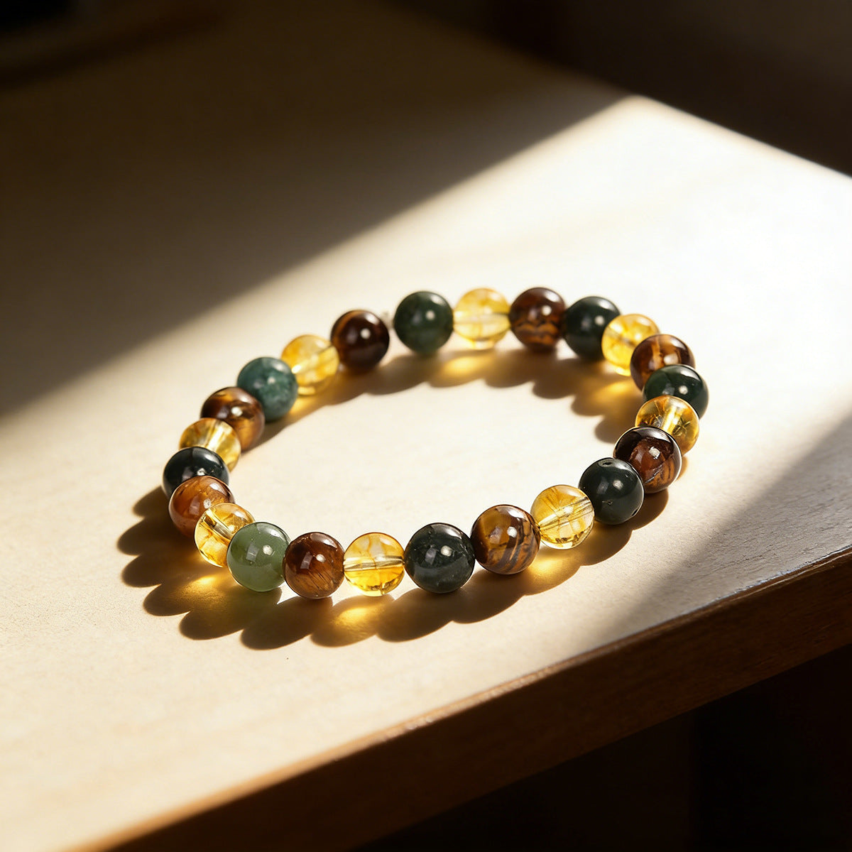 Natural Tigereye Citrine African Turquoise Source Bracelets