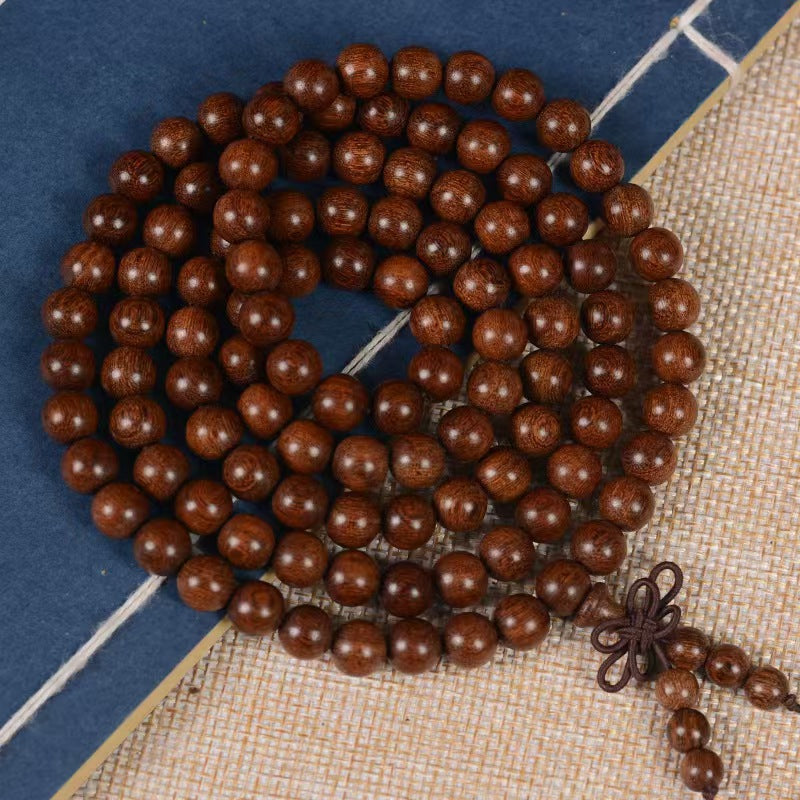 Sandalwood Beads Natural Wooden Cultural Artifact Silkwood Crafts Stall Bracelet