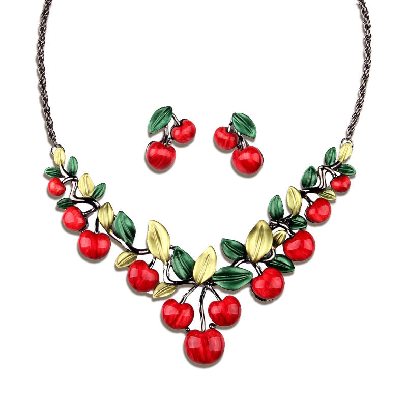 Women's Suite Splendid Diamond Geometric Crystal Flowers Jewelry Set