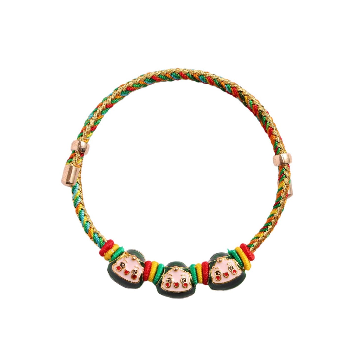 Festival Colorful Rope Handmade Braided Wire Bracelets