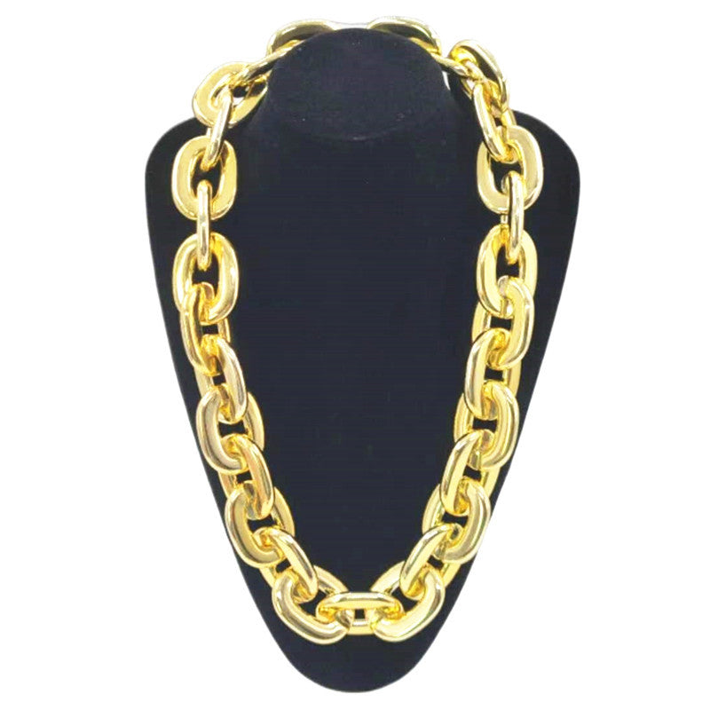 Chain Team Tag Props Acrylic Nightclub Performance Necklaces