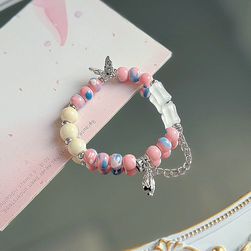 Women's Ceramic Summer High-grade Chinese Style National Bracelets