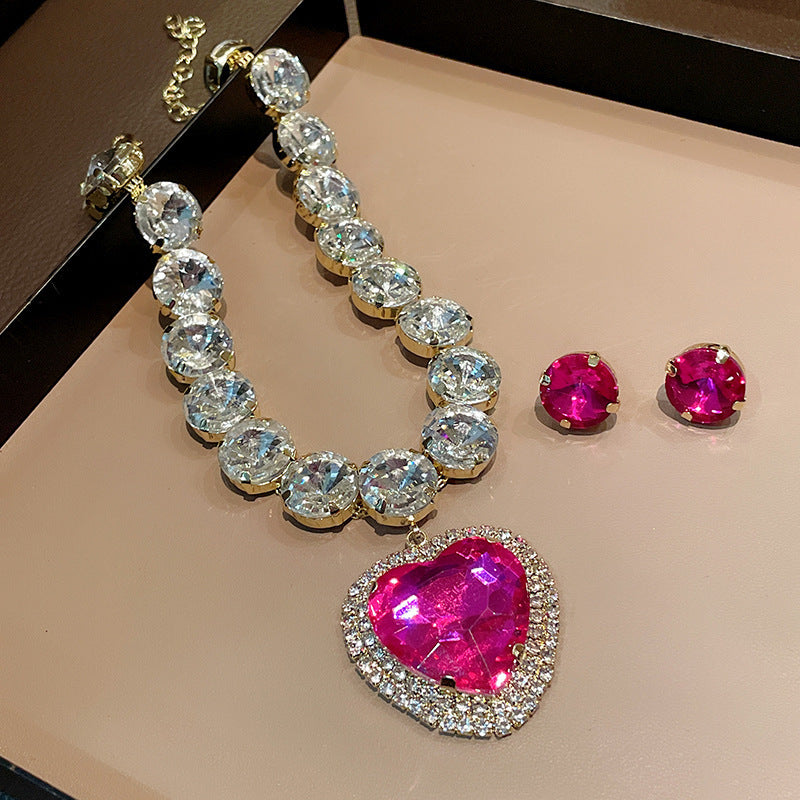 Elegant Drop Round Light Luxury Minority Necklaces