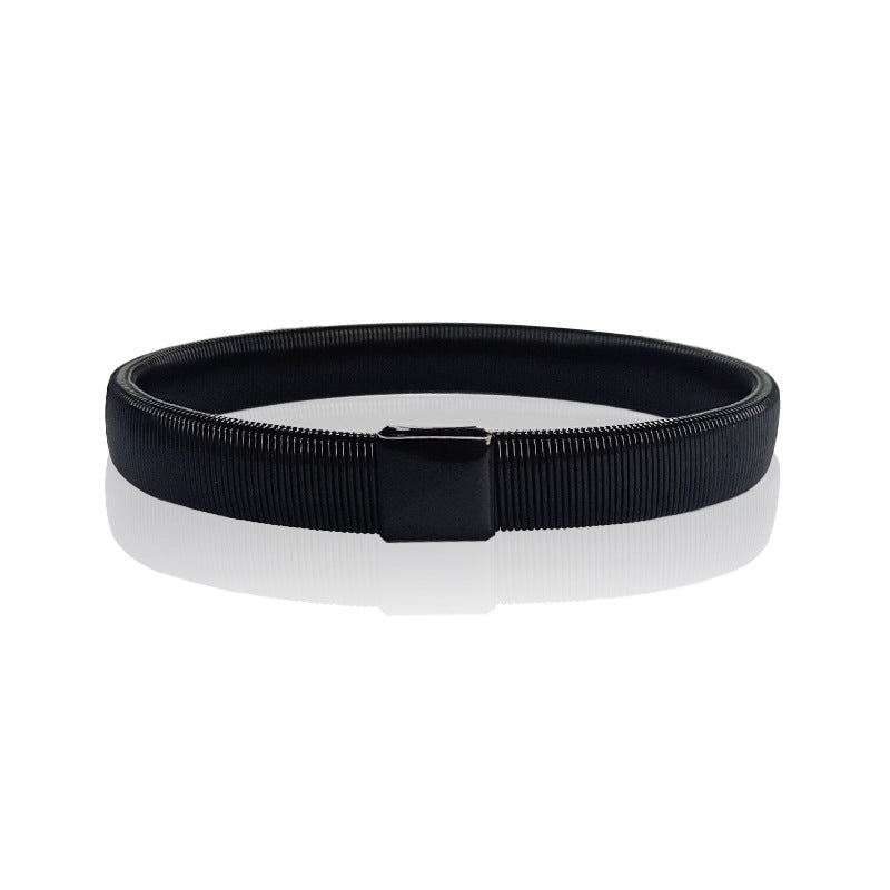 Men's Spring Armband Metal Elastic Bangle Bartender Bracelet