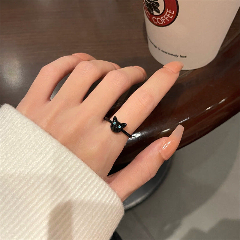 Female Fashion Niche Design Index Finger Rings