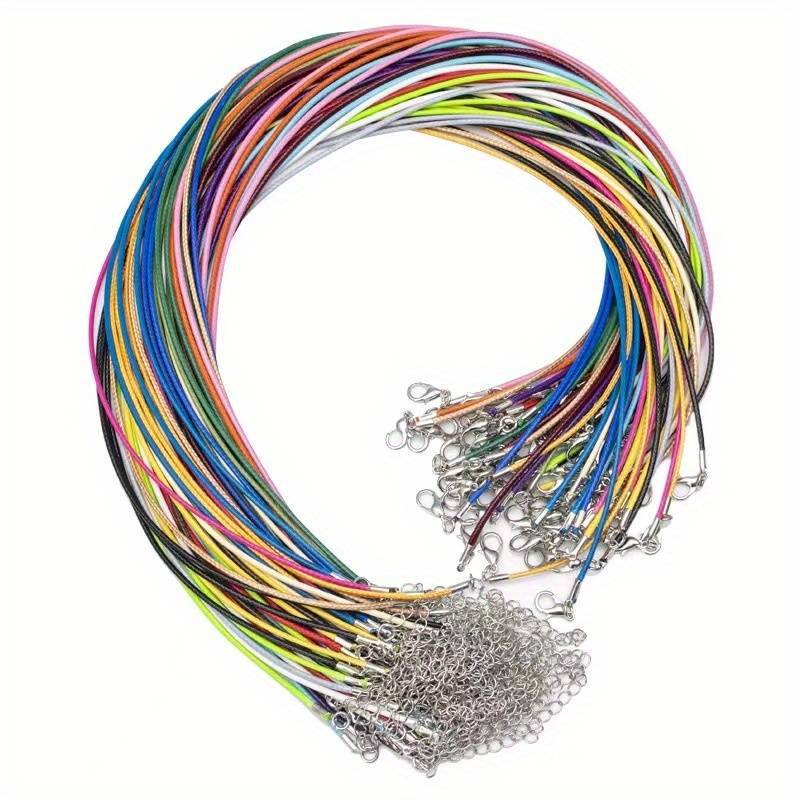 Line Leather String Colors Single Rope Pendants