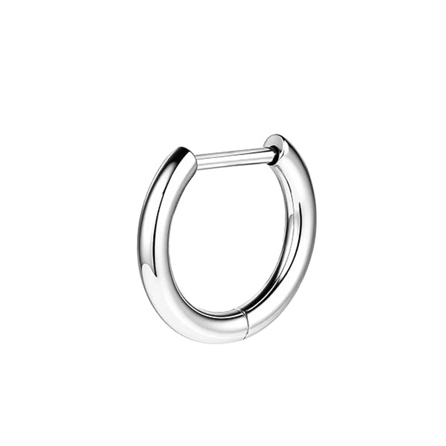Alloy Straight Needle Ear Medical Grade Earrings