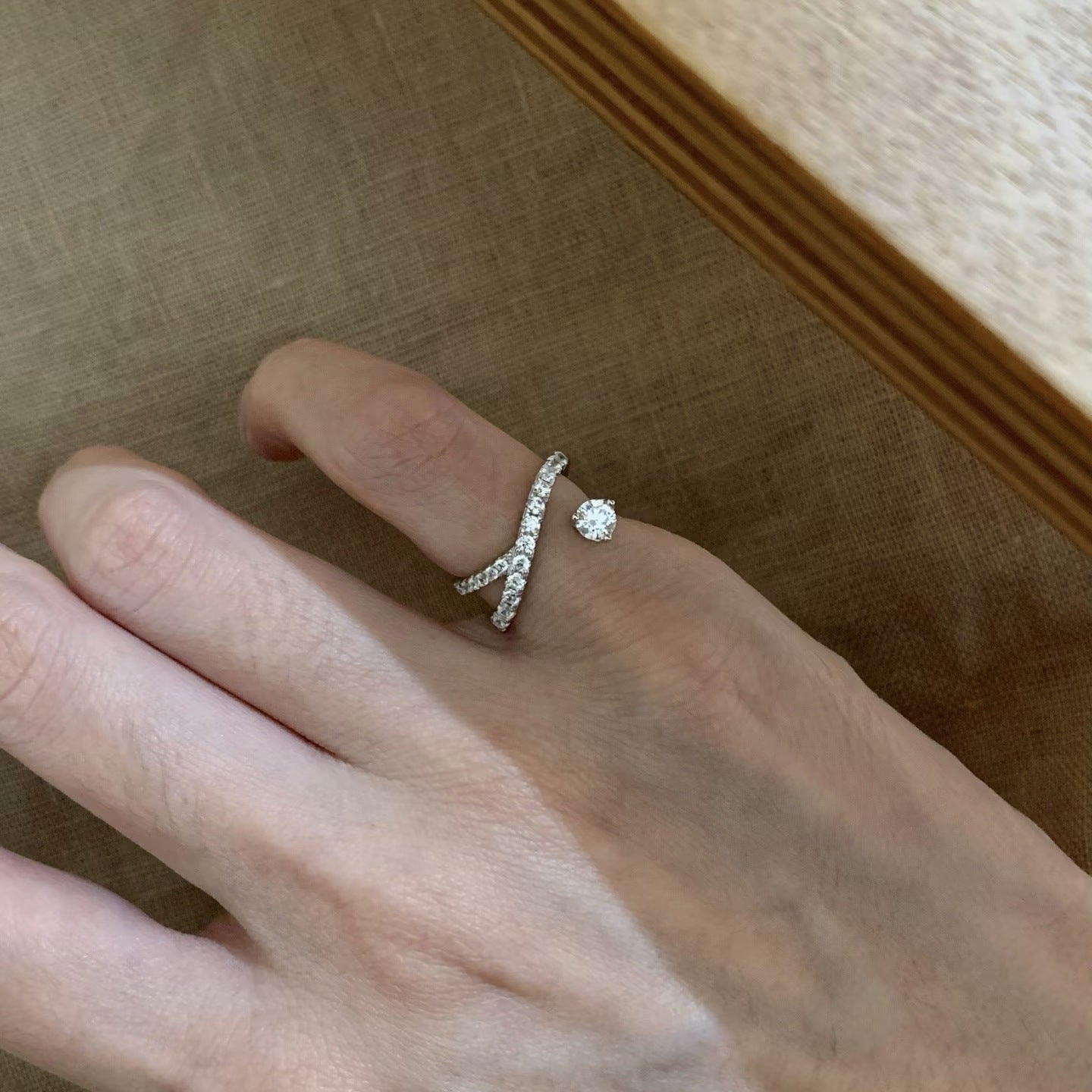 Women's Meteor Little Finger Small Exquisite High-grade Light Ring