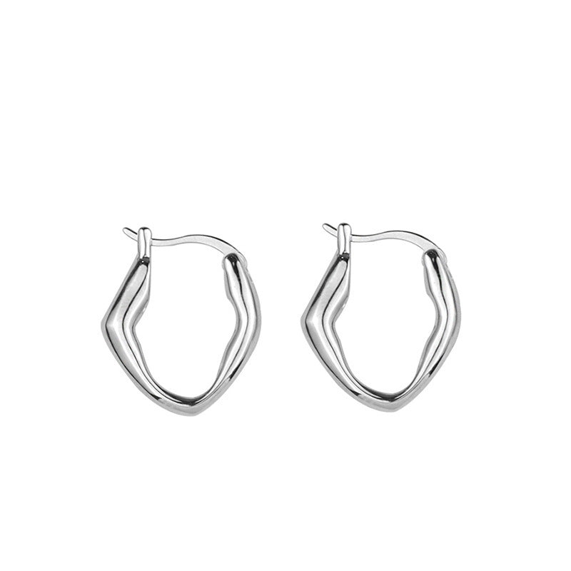 Luxury High-grade Twist Clip Geometric U-shaped Ear Buckle
