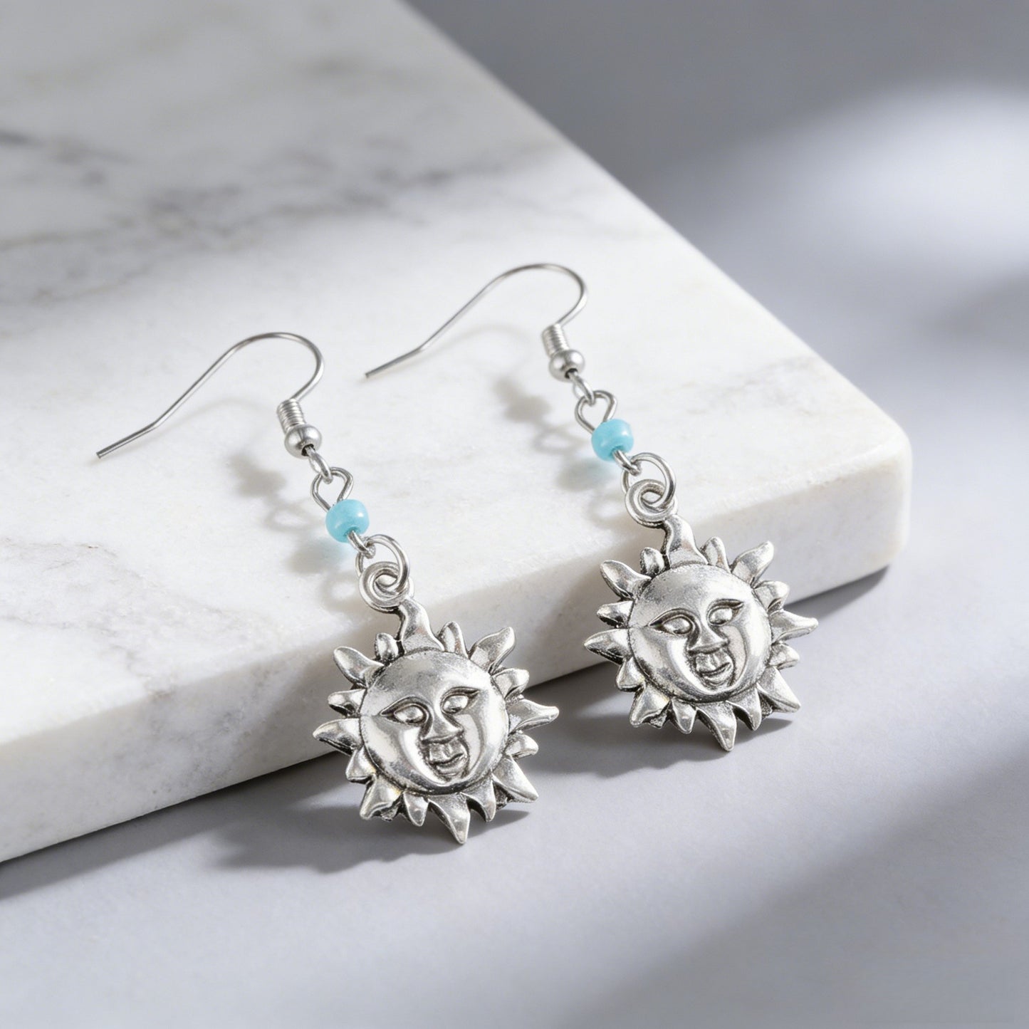 Women's Multiple Options Bohemian Ethnic Turquoise Eardrops Combination Earrings