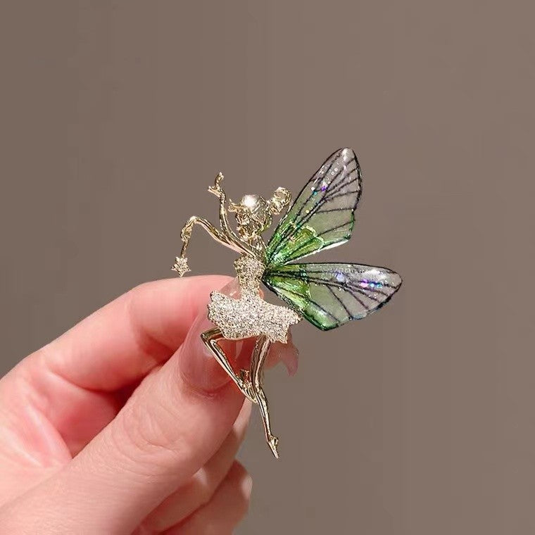 Golden Pearl Corsage Wheat Brooch Female High-grade Brooches