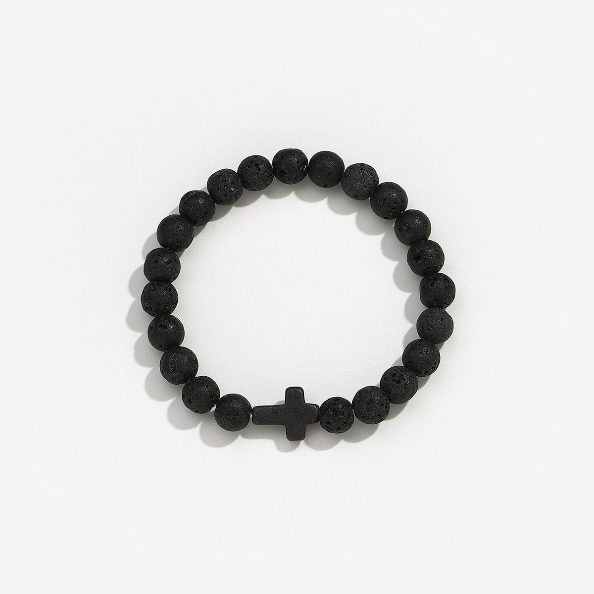 Turquoise Haematite Volcanic Rock Unisex Couple Bracelets
