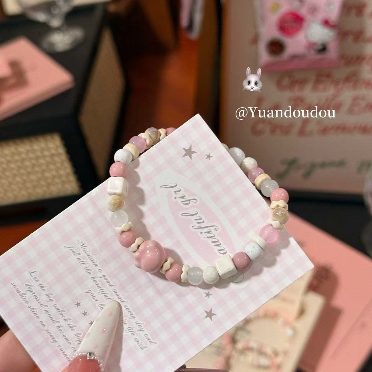 Beaded Tassel Female Design Good-looking Personality Versatile Bracelet