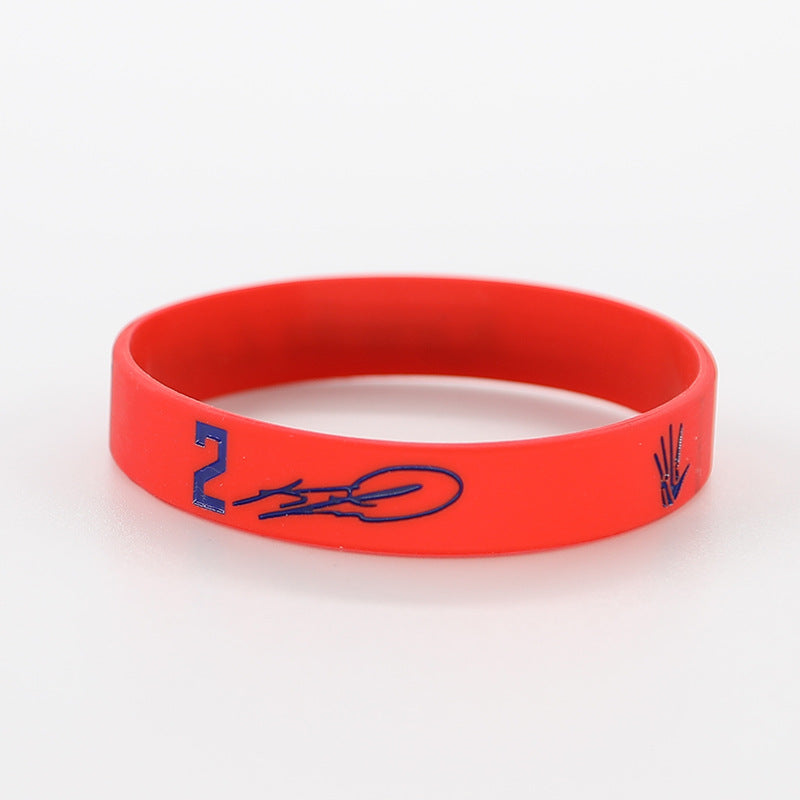 Star Black Mamba James Curry Letter Bracelet