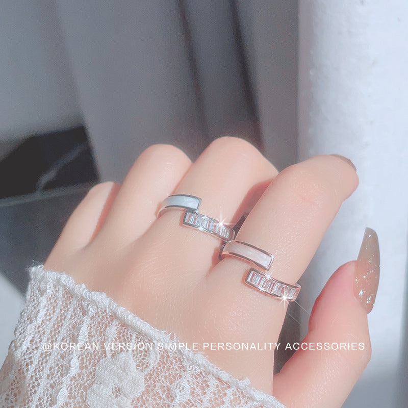 Finger Special Interest Light Luxury Jewelry Retro Design Exquisite Rings